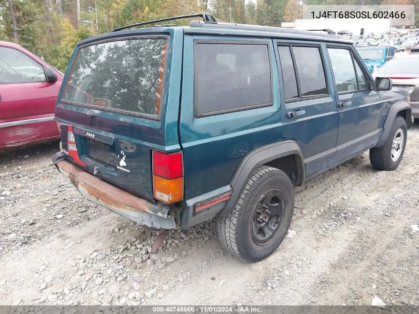 1995 Jeep Cherokee Sport VIN: 1J4FT68S0SL602466 Lot: 40745666