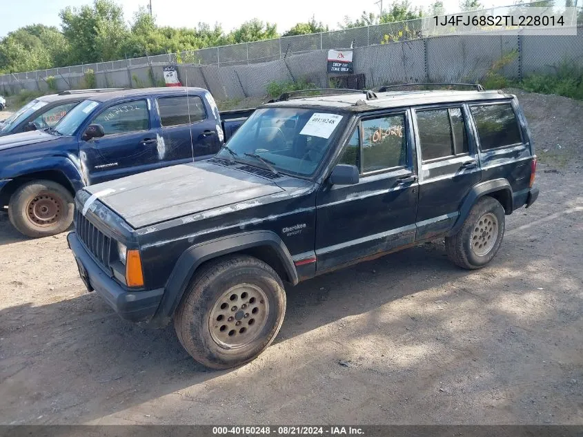 1J4FJ68S2TL228014 1996 Jeep Cherokee Sport/Classic