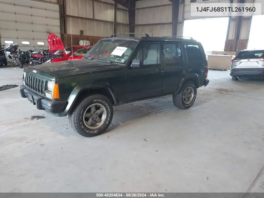 1996 Jeep Cherokee Sport/Classic VIN: 1J4FJ68S1TL261960 Lot: 40204634