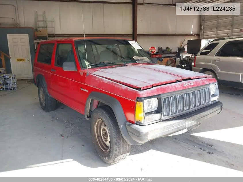 1996 Jeep Cherokee Se VIN: 1J4FT27S3TL224235 Lot: 40254486