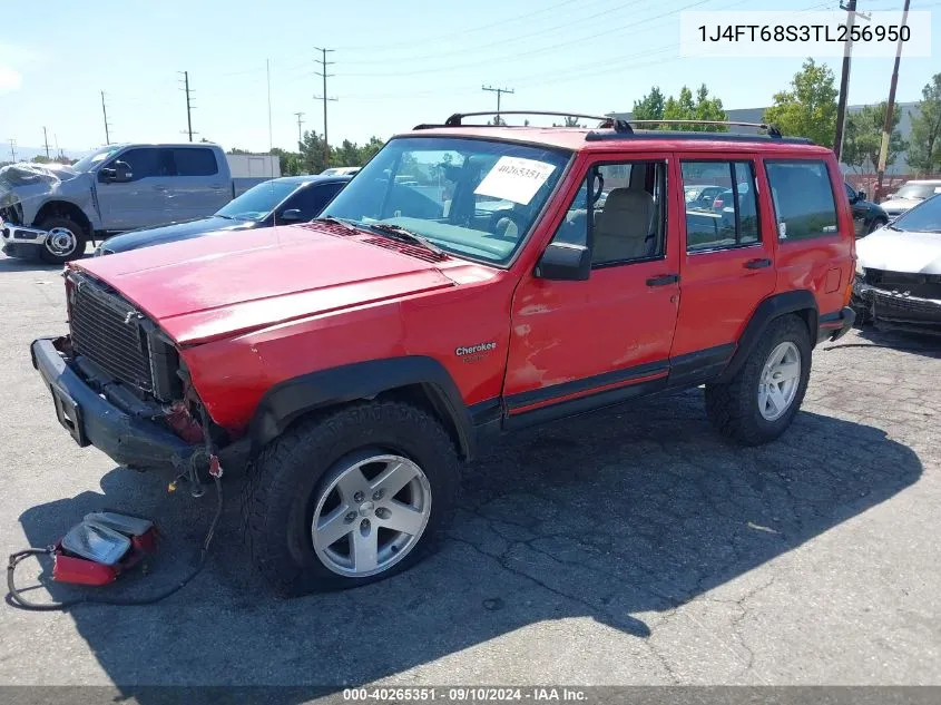 1996 Jeep Cherokee Sport/Classic VIN: 1J4FT68S3TL256950 Lot: 40265351