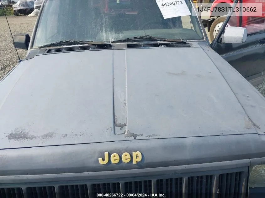 1J4FJ78S1TL310662 1996 Jeep Cherokee Country