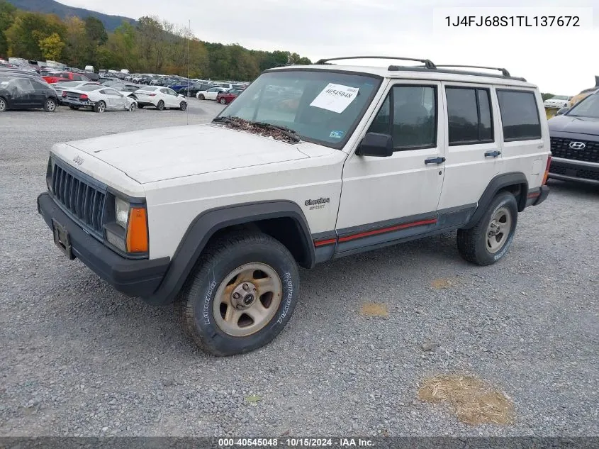 1J4FJ68S1TL137672 1996 Jeep Cherokee Sport/Classic