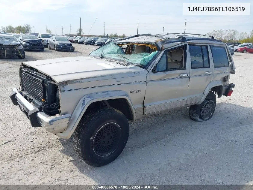 1996 Jeep Cherokee Country VIN: 1J4FJ78S6TL106519 Lot: 40686578