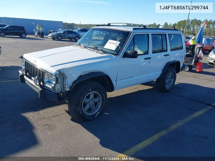 1996 Jeep Cherokee Sport/Classic VIN: 1J4FT68S6TL299744 Lot: 40828445