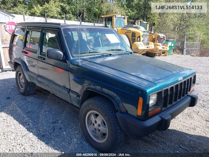 1997 Jeep Cherokee Sport VIN: 1J4FJ68S1VL514133 Lot: 40290616