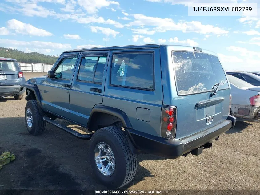 1997 Jeep Cherokee Sport VIN: 1J4FJ68SXVL602789 Lot: 40396668