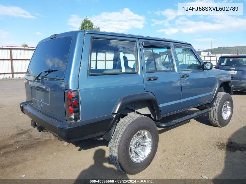 1997 Jeep Cherokee Sport VIN: 1J4FJ68SXVL602789 Lot: 40396668