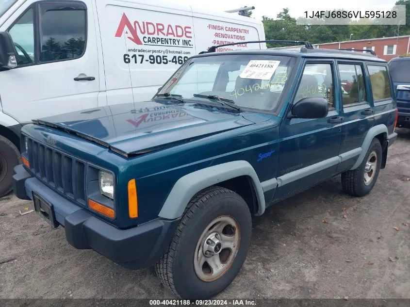 1997 Jeep Cherokee Sport VIN: 1J4FJ68S6VL595128 Lot: 40421188