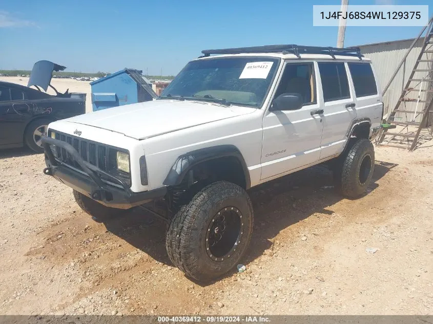 1J4FJ68S4WL129375 1998 Jeep Cherokee Classic/Limited/Sport