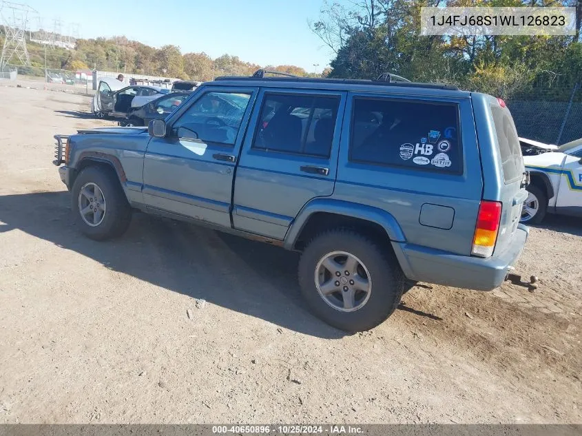 1998 Jeep Cherokee Classic/Limited/Sport VIN: 1J4FJ68S1WL126823 Lot: 40650896