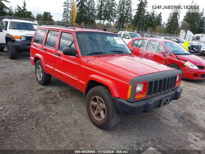 1998 Jeep Cherokee Classic/Sport VIN: 1J4FJ68S9WL182668 Lot: 40825955