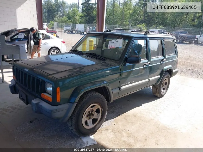 1999 Jeep Cherokee Classic/Sport VIN: 1J4FF68S9XL639465 Lot: 39837337