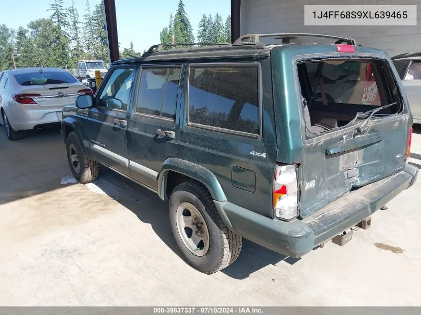 1999 Jeep Cherokee Classic/Sport VIN: 1J4FF68S9XL639465 Lot: 39837337