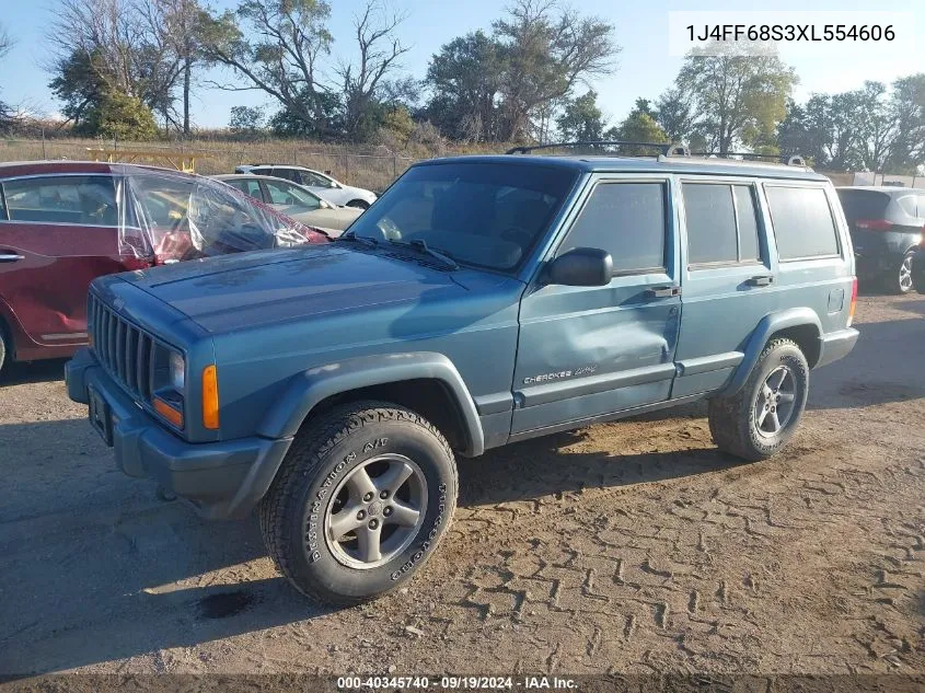 1999 Jeep Cherokee Classic/Sport VIN: 1J4FF68S3XL554606 Lot: 40345740