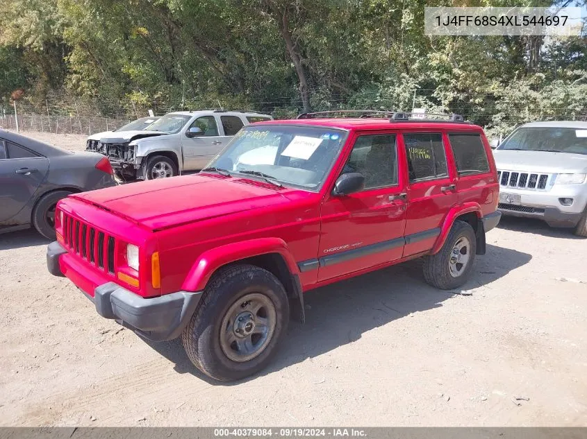 1999 Jeep Cherokee Classic/Sport VIN: 1J4FF68S4XL544697 Lot: 40379084