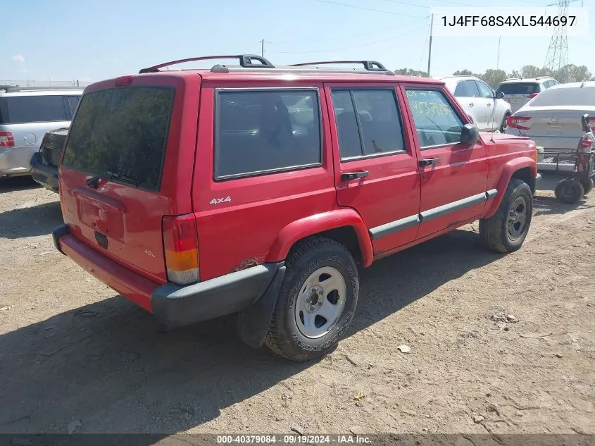 1999 Jeep Cherokee Classic/Sport VIN: 1J4FF68S4XL544697 Lot: 40379084