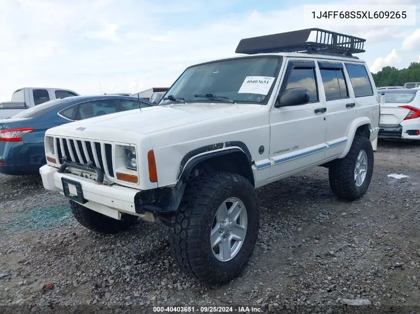 1J4FF68S5XL609265 1999 Jeep Cherokee Classic/Sport