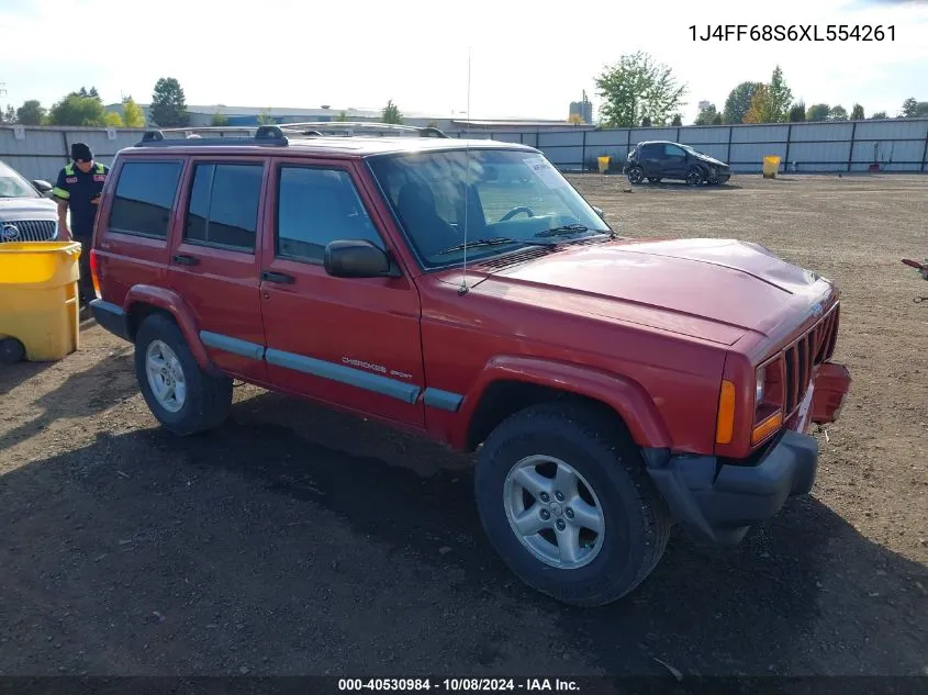 1999 Jeep Cherokee Classic/Sport VIN: 1J4FF68S6XL554261 Lot: 40530984