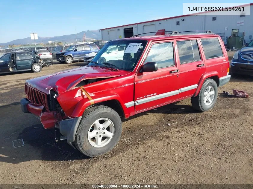 1999 Jeep Cherokee Classic/Sport VIN: 1J4FF68S6XL554261 Lot: 40530984