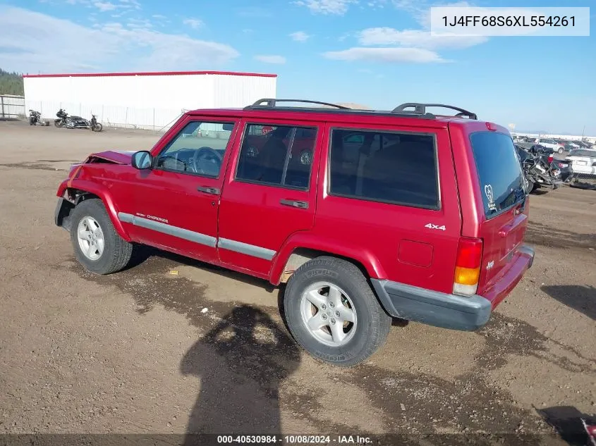 1999 Jeep Cherokee Classic/Sport VIN: 1J4FF68S6XL554261 Lot: 40530984