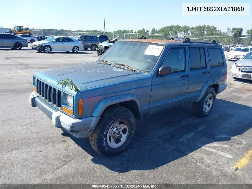 1999 Jeep Cherokee Classic/Sport VIN: 1J4FF68S2XL621860 Lot: 40545936