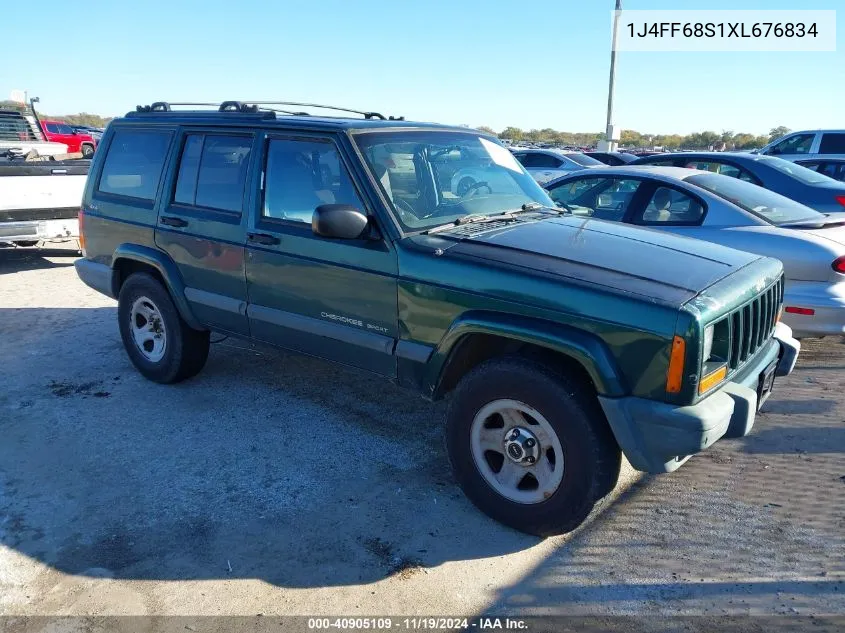 1999 Jeep Cherokee Classic/Sport VIN: 1J4FF68S1XL676834 Lot: 40905109