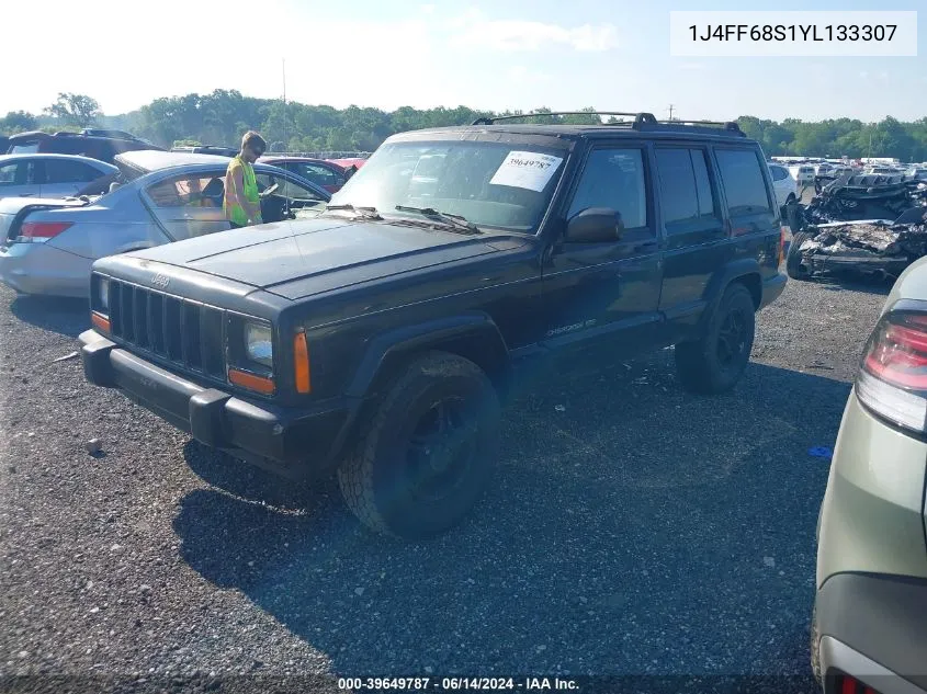 2000 Jeep Cherokee Limited VIN: 1J4FF68S1YL133307 Lot: 39649787