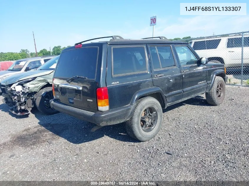 2000 Jeep Cherokee Limited VIN: 1J4FF68S1YL133307 Lot: 39649787