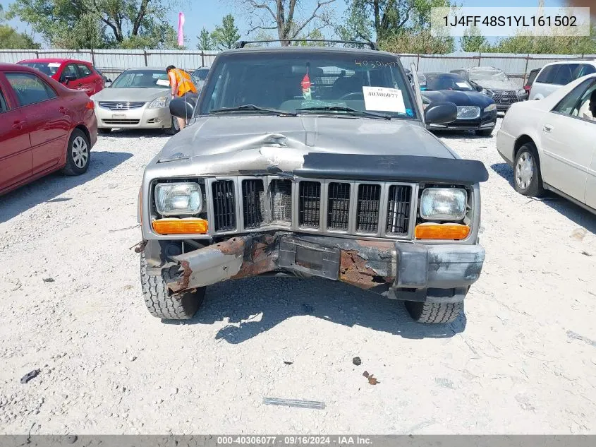 2000 Jeep Cherokee Sport VIN: 1J4FF48S1YL161502 Lot: 40306077