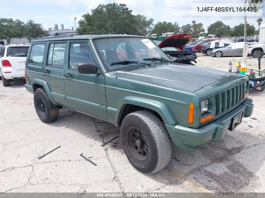 2000 Jeep Cherokee Sport VIN: 1J4FF48S5YL164435 Lot: 40340507