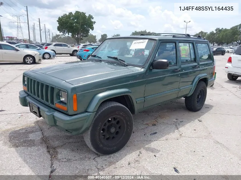 2000 Jeep Cherokee Sport VIN: 1J4FF48S5YL164435 Lot: 40340507