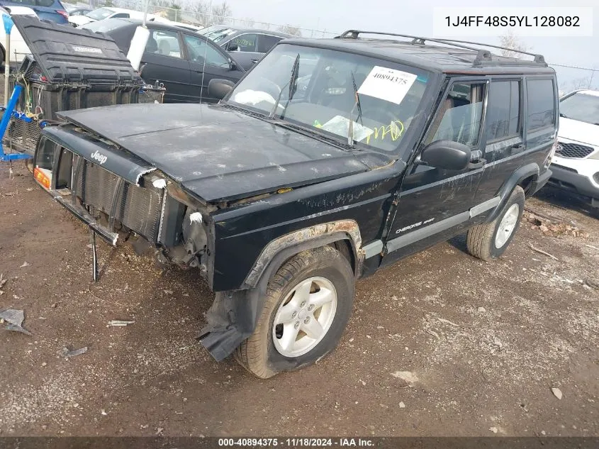 2000 Jeep Cherokee Sport VIN: 1J4FF48S5YL128082 Lot: 40894375