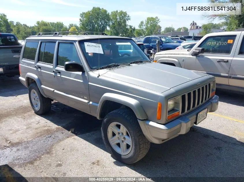 2001 Jeep Cherokee Limited/Sport VIN: 1J4FF58S81L541304 Lot: 40259829