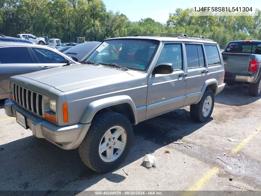 2001 Jeep Cherokee Limited/Sport VIN: 1J4FF58S81L541304 Lot: 40259829