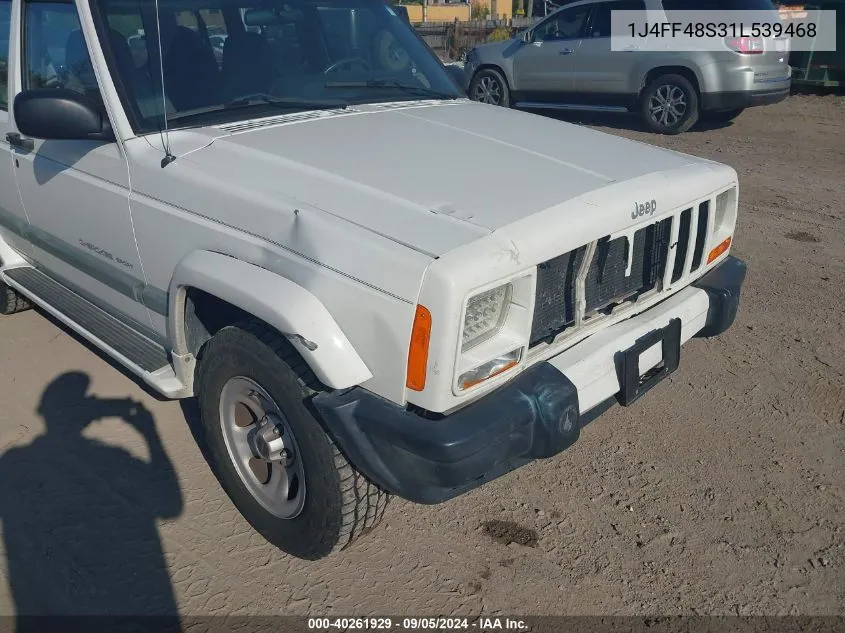 2001 Jeep Cherokee Sport VIN: 1J4FF48S31L539468 Lot: 40261929