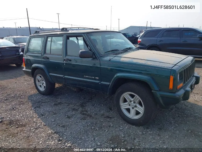 2001 Jeep Cherokee Limited/Sport VIN: 1J4FF58S01L628601 Lot: 40319897