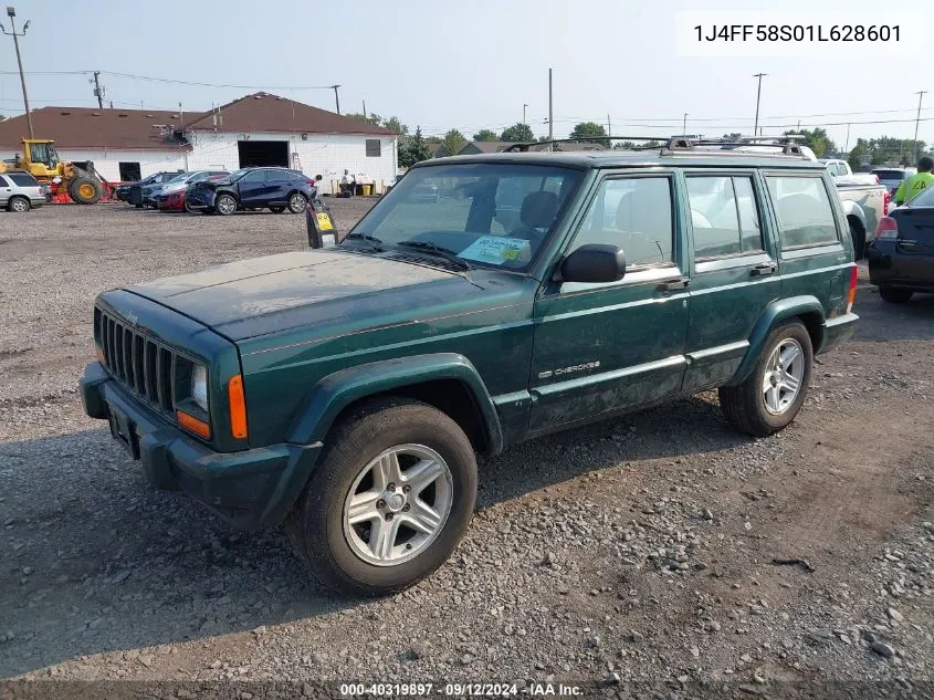 2001 Jeep Cherokee Limited/Sport VIN: 1J4FF58S01L628601 Lot: 40319897