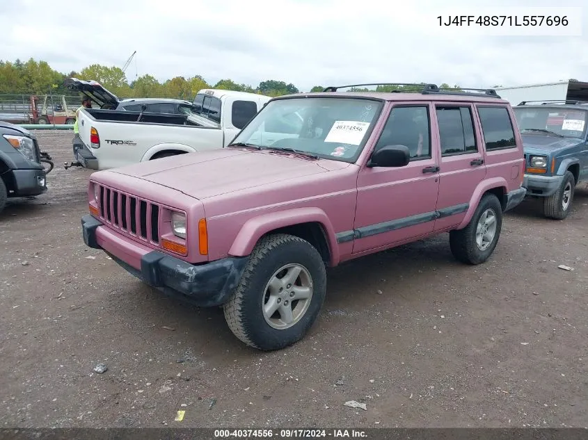 2001 Jeep Cherokee Sport VIN: 1J4FF48S71L557696 Lot: 40374556