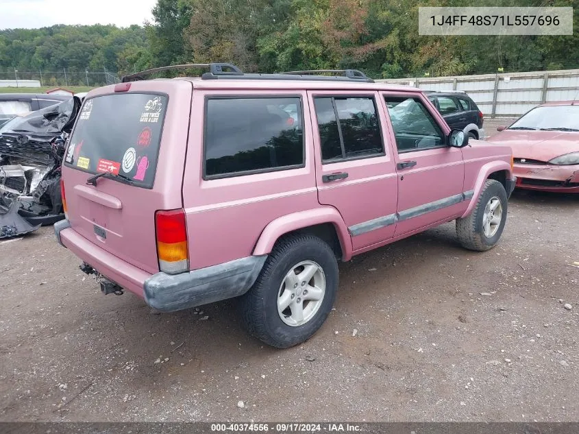 2001 Jeep Cherokee Sport VIN: 1J4FF48S71L557696 Lot: 40374556