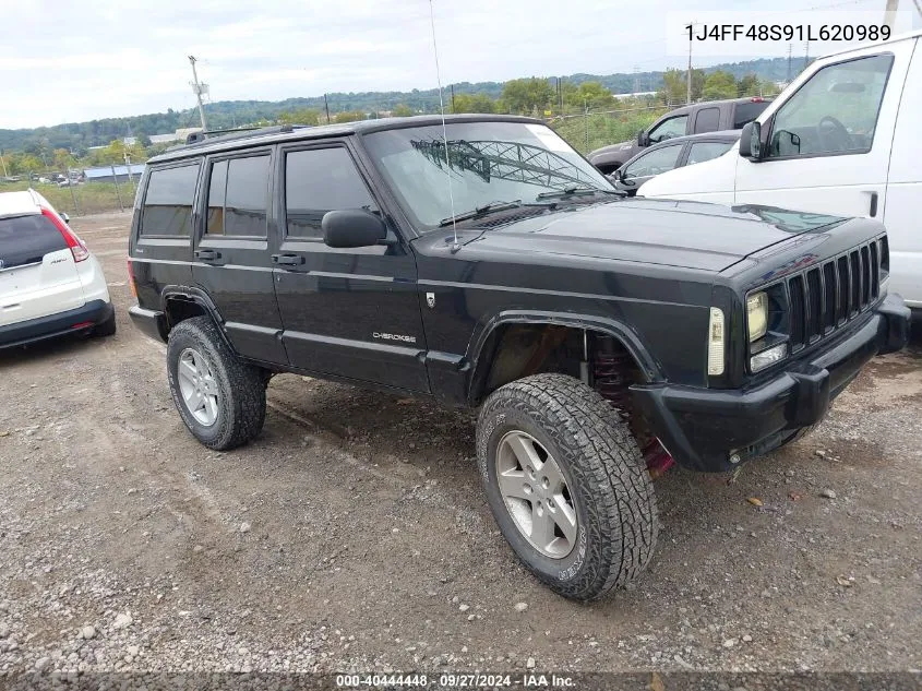 2001 Jeep Cherokee Sport VIN: 1J4FF48S91L620989 Lot: 40444448