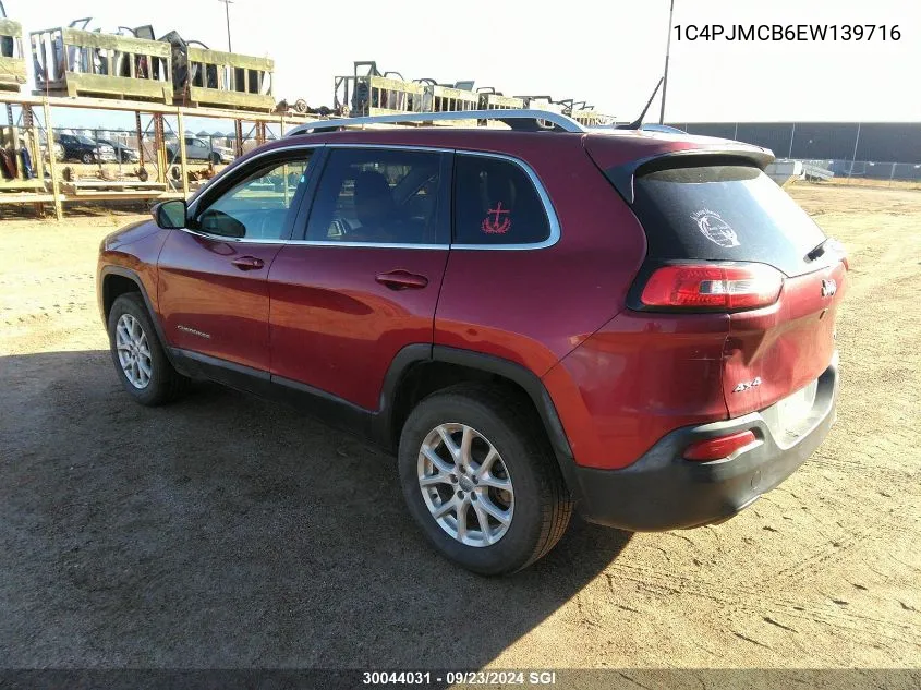 1C4PJMCB6EW139716 2014 Jeep Cherokee Latitude