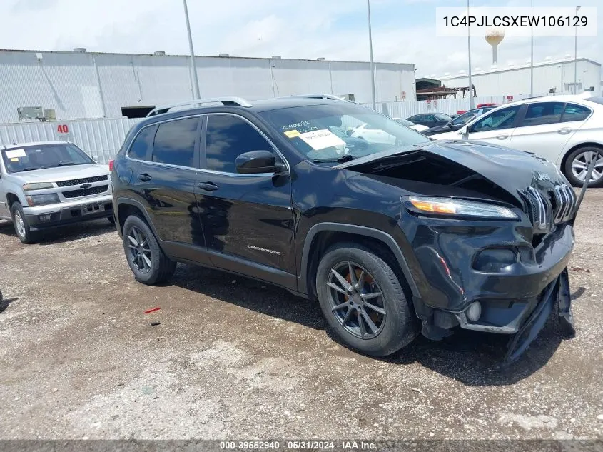 1C4PJLCSXEW106129 2014 Jeep Cherokee Latitude