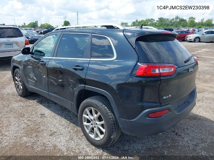 2014 Jeep Cherokee Latitude VIN: 1C4PJMCS2EW230398 Lot: 39852053