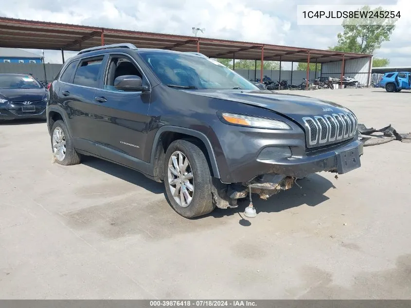 1C4PJLDS8EW245254 2014 Jeep Cherokee Limited