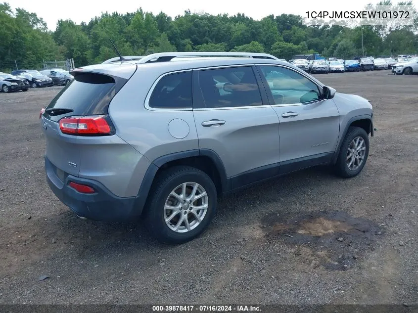 2014 Jeep Cherokee Latitude VIN: 1C4PJMCSXEW101972 Lot: 39878417