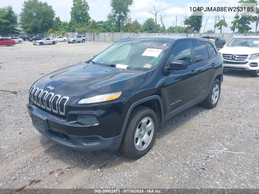 2014 Jeep Cherokee Sport VIN: 1C4PJMAB8EW253185 Lot: 39902971