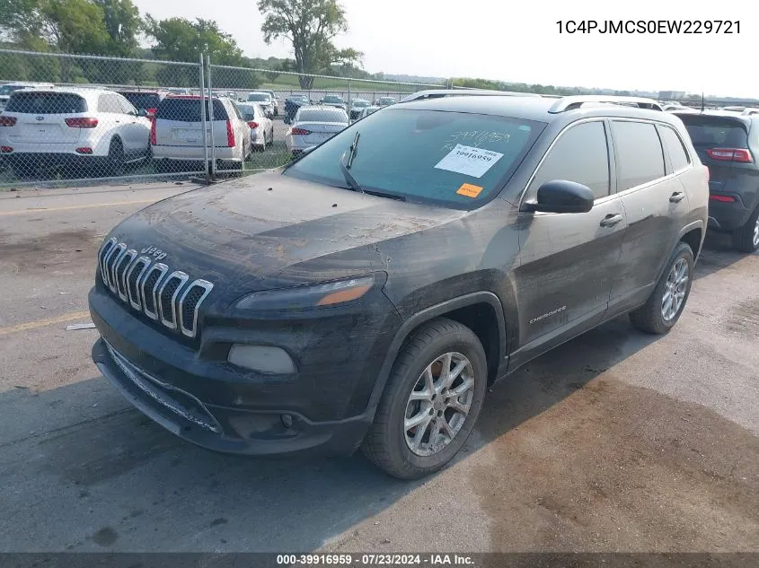 1C4PJMCS0EW229721 2014 Jeep Cherokee Latitude