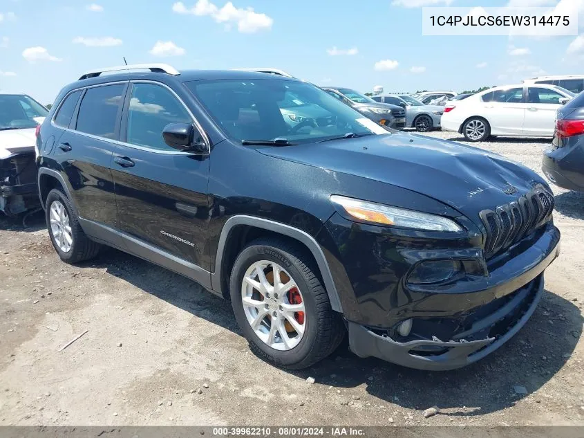 2014 Jeep Cherokee Latitude VIN: 1C4PJLCS6EW314475 Lot: 39962210