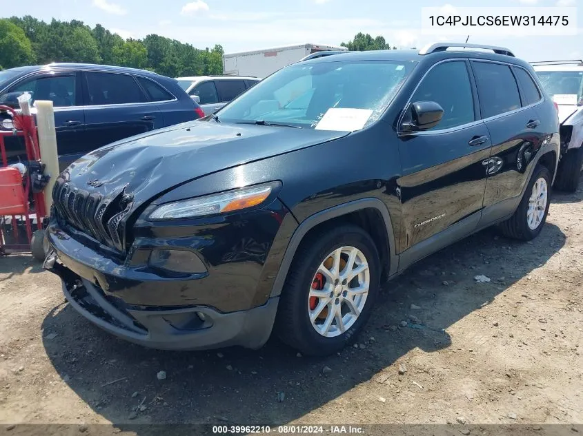 1C4PJLCS6EW314475 2014 Jeep Cherokee Latitude